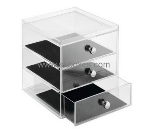 Customize acrylic drawer box design BSC-073