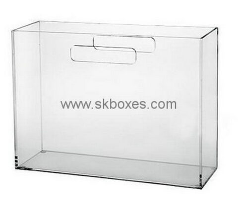 Customize plastic storage box with handle BSC-089