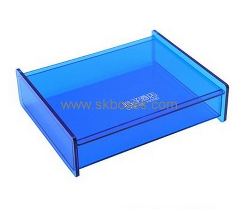 Customize acrylic case with lid BDC-1068