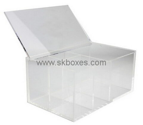 Customize acrylic large compartment box BDC-1070