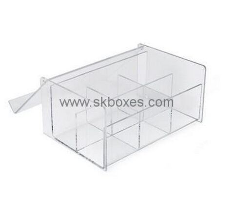 Customize 6 compartment storage box BDC-1083