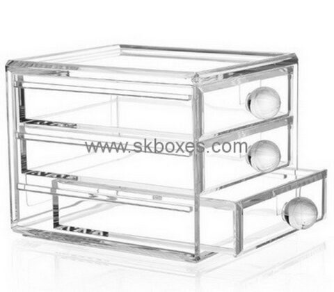 Customize acrylic 3 drawer unit BDC-1103