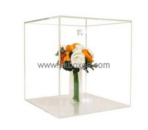 Customize acrylic flower display case BDC-1108