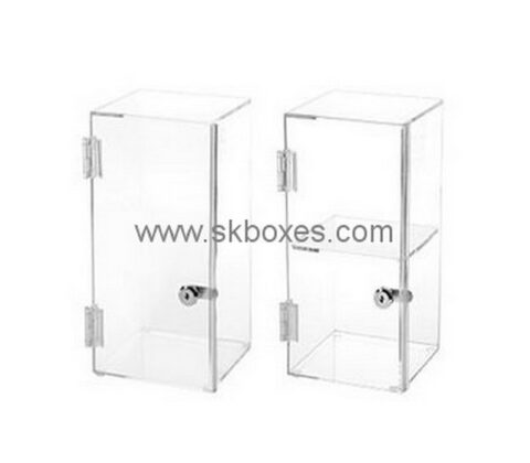 Customize acrylic standing display case BDC-1112