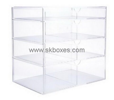 Customize acrylic four drawer storage BDC-1124