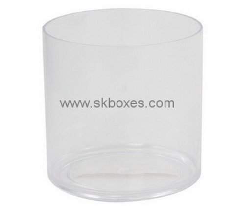 Customize lucite round box BDC-1136