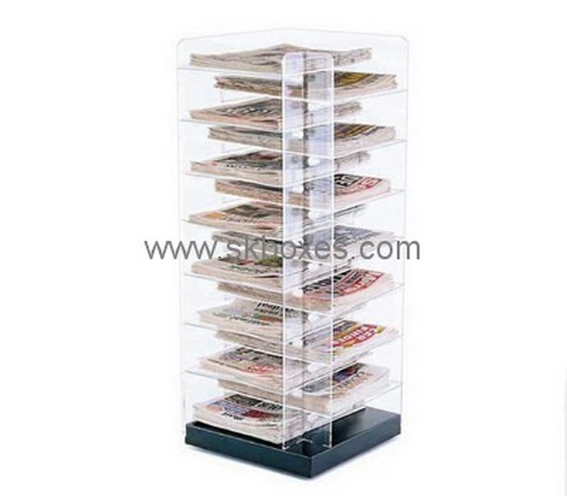 Customize acrylic newspaper cabinet BDC-1163