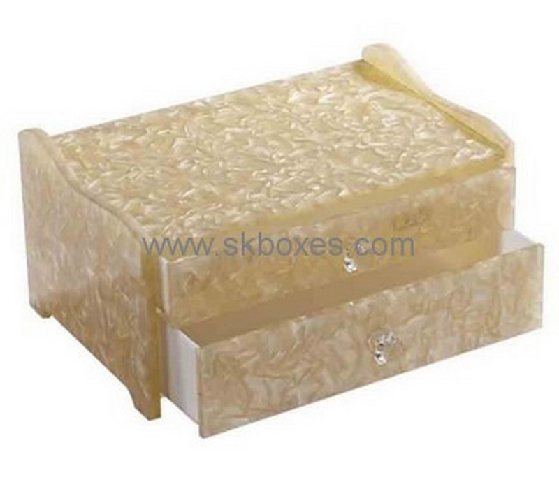 Customize two drawer plastic storage BDC-1172