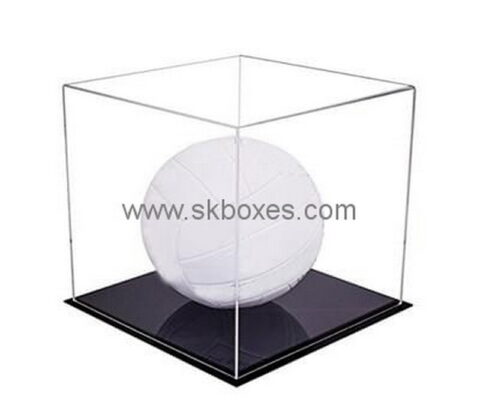 Customize acrylic golf ball display box BDC-1174