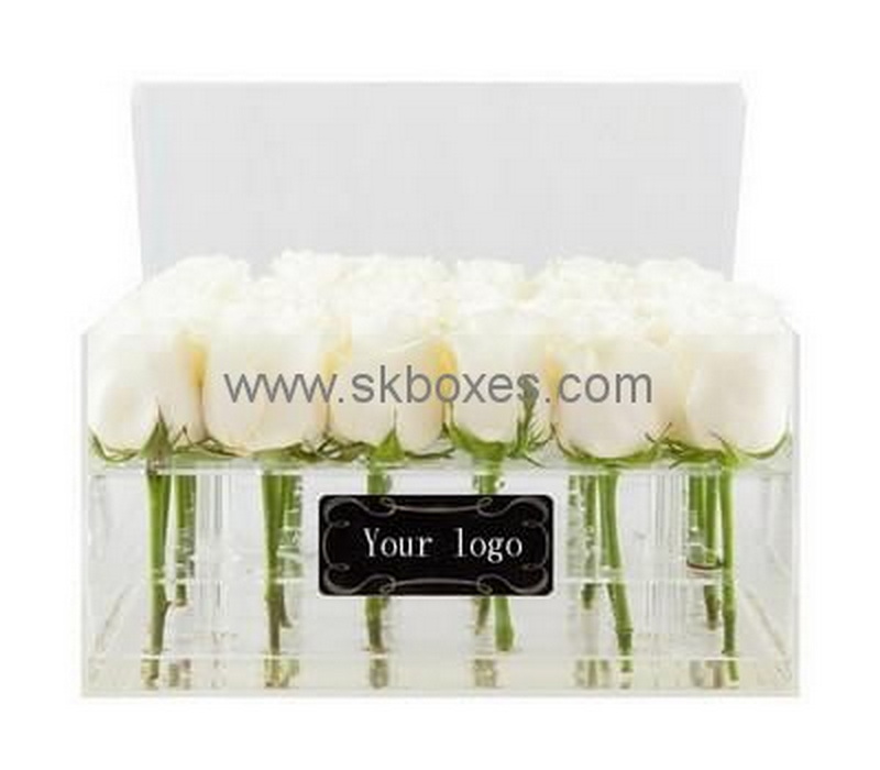 Customize luicte dried flower display box BDC-1184