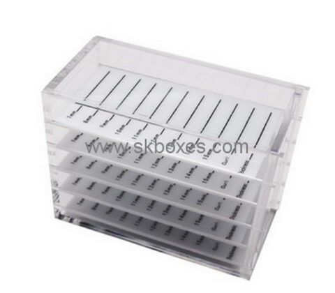 Customize acrylic lash storage case BDC-1267