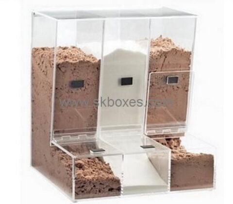 Customize acrylic food display case BDC-1302