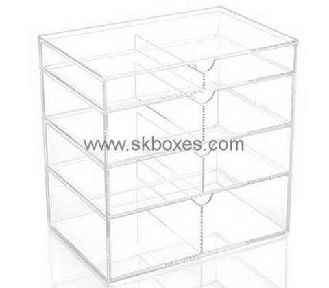 Customize acrylic clear makeup organizer BDC-1313