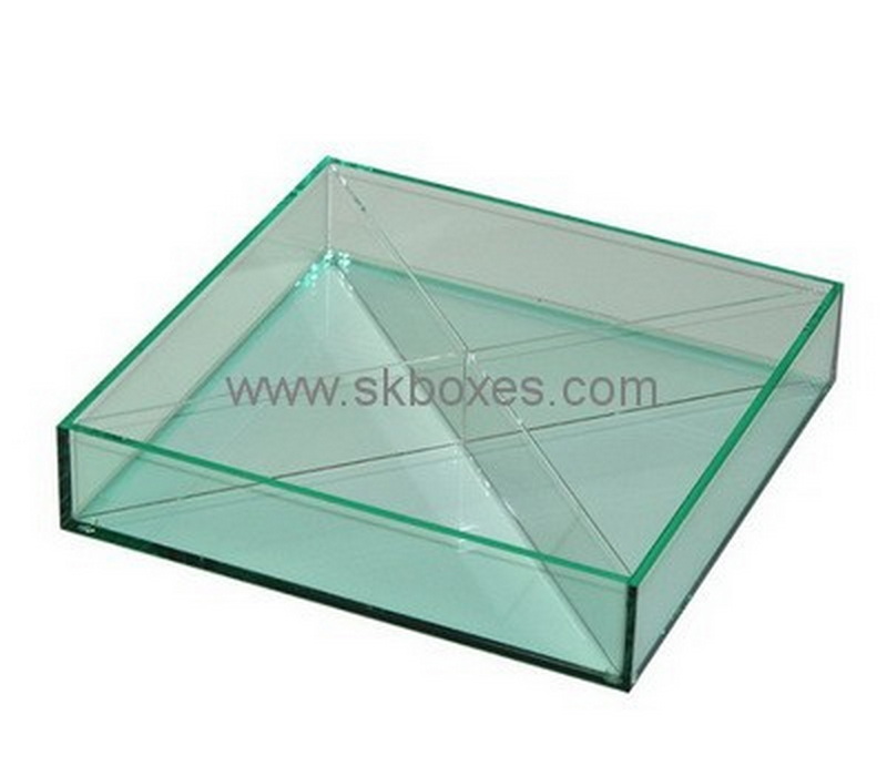 Customize lucite organizer box with dividers BDC-1342