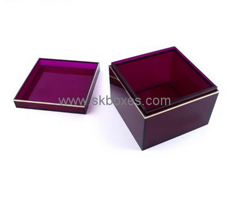 Customize acrylic storage containers BDC-1348