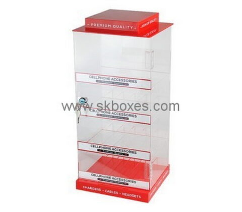 Customize retail perspex cabinet BDC-1351