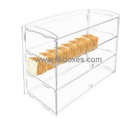 Customize acrylic food display case countertop BDC-1404