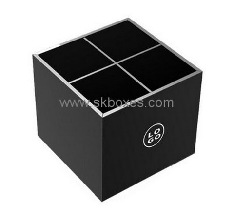 Customize lucite 4 compartment box BDC-1467