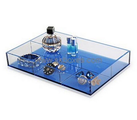 Customize acrylic compartment organizer box BDC-1478