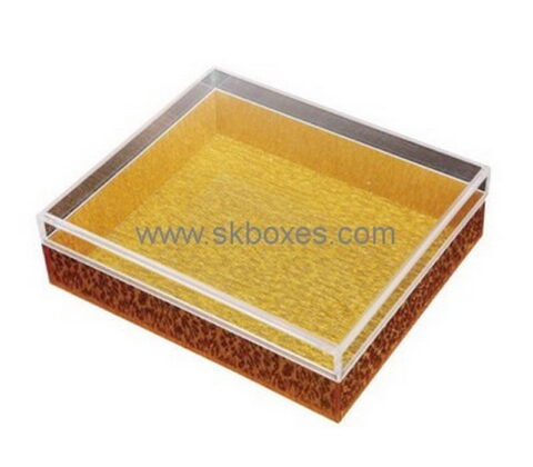 Customize plexiglass display box BDC-1480