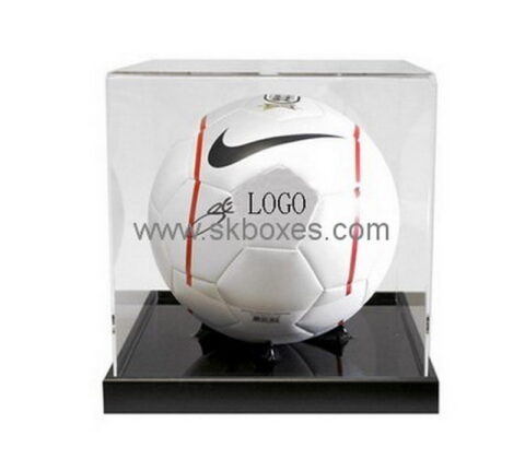 Customize acrylic full size football display case BDC-1504