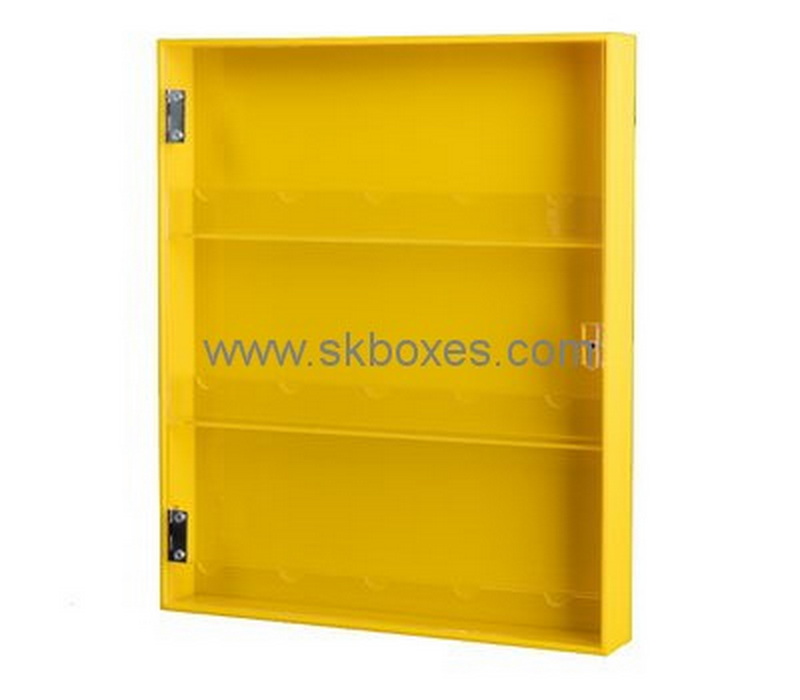 Customize acrylic narrow cabinet with doors BDC-1654