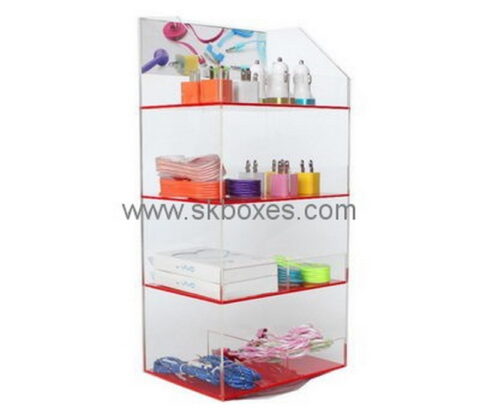 Customize clear plexiglass display cabinet BDC-1659