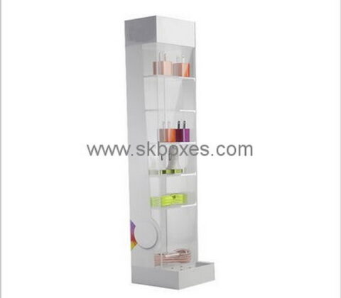 Customize acrylic corner cabinet BDC-1660