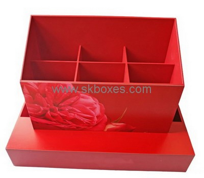 Customize acrylic 6 compartment box BDC-1720