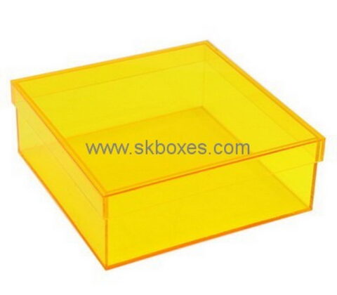 Customize acrylic large present box with lid BDC-1786