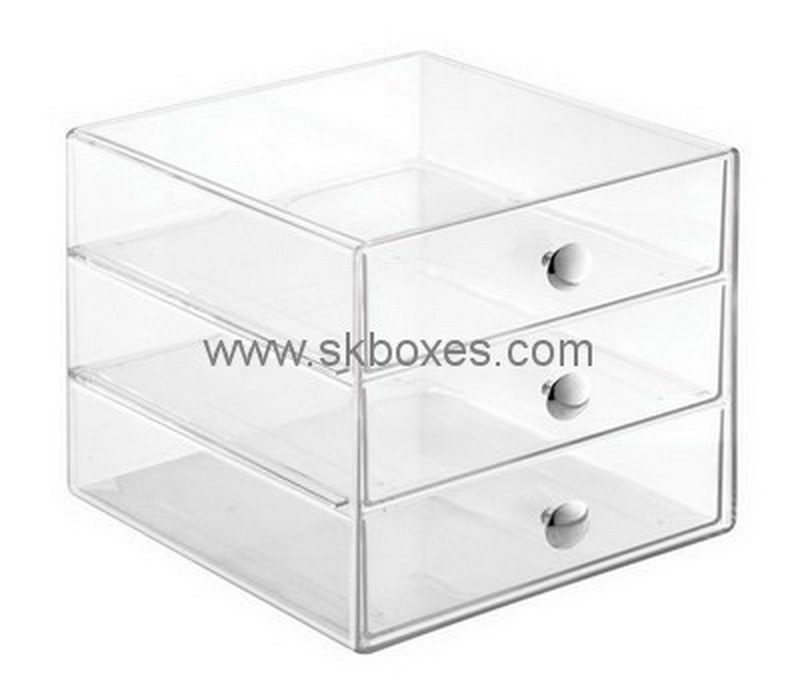 Customize lucite 3 drawer storage containers BDC-1846