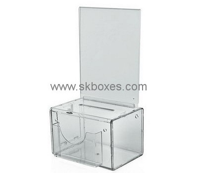 Acrylic small suggestion box BBS-671