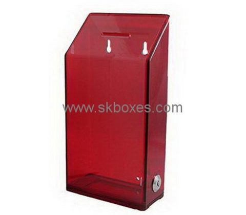 Customize wall red ballot box BBS-753