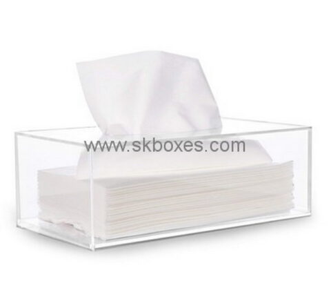 Customize clear acrylic tissue box BDC-1878