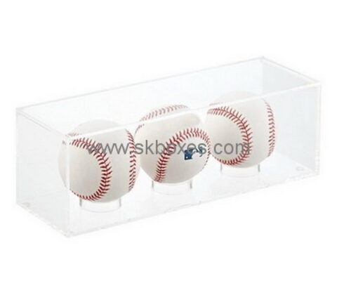 Custom clear acrylic baseball display case BDC-1887