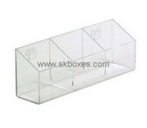 Custom mountable front slant acrylic display case BDC-1888