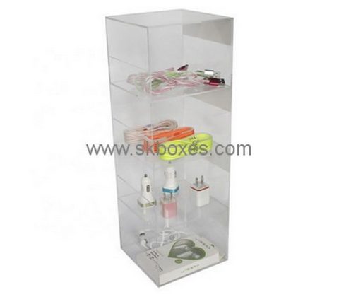 Custom retail acrylic phone accessories display cabinet BDC-1900