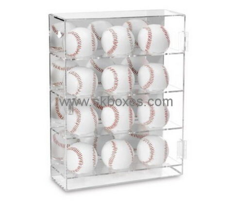 Custom clear acrylic baseball display case BDC-1929