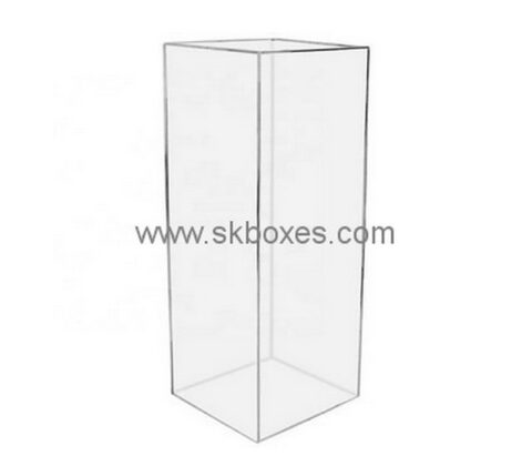 Custom tall clear acrylic display case BDC-1932