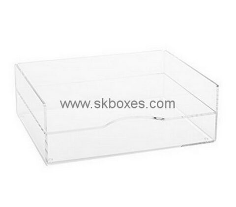 Custom clear acrylic drawer box BDC-1935