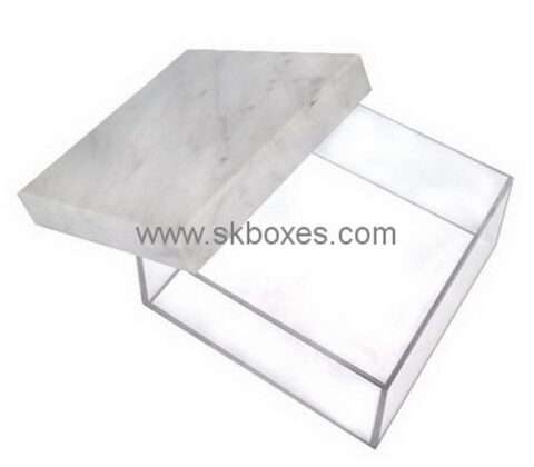 Custom acrylic flat box with lid BDC-1940