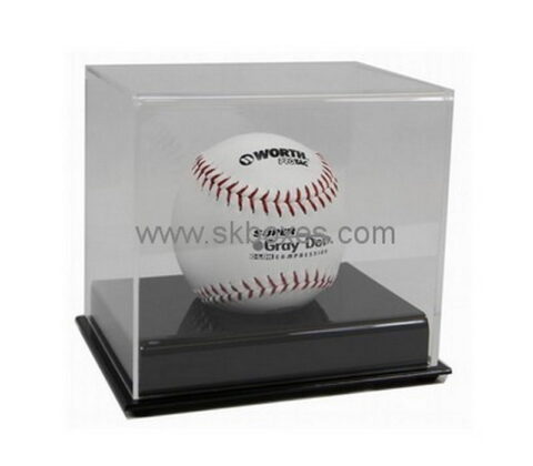 Custom perspex baseball display case BDC-1975