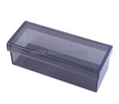 Custom grey acrylic bottle box with lid BDC-1998