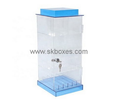 Custom acrylic lockable cabinet BDC-2006