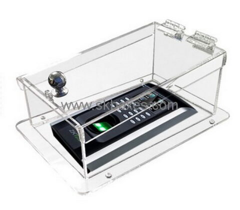 Custom clear acrylic visual intercom protection box BDC-2018