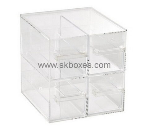 Custom acrylic 4 drawers box BDC-2025