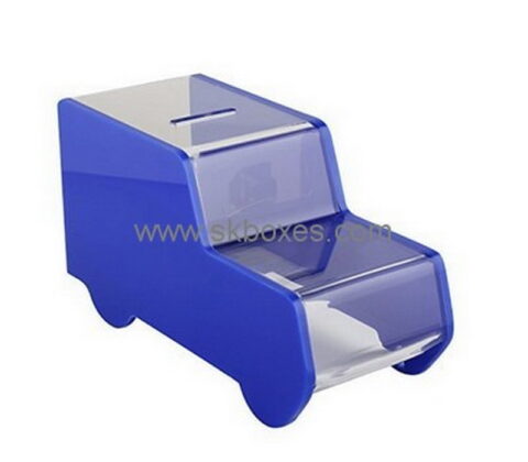 Custom lovley acrylic money box BDC-2052