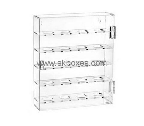 Custom 5 tiers acrylic golf balss display cabinet BDC-2053