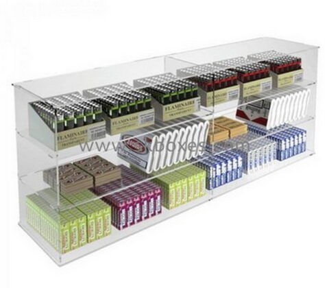 Custom retail clear acrylic display cabinet BDC-2127