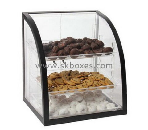 Custom counter top acrylic pastries display case BDC-2139